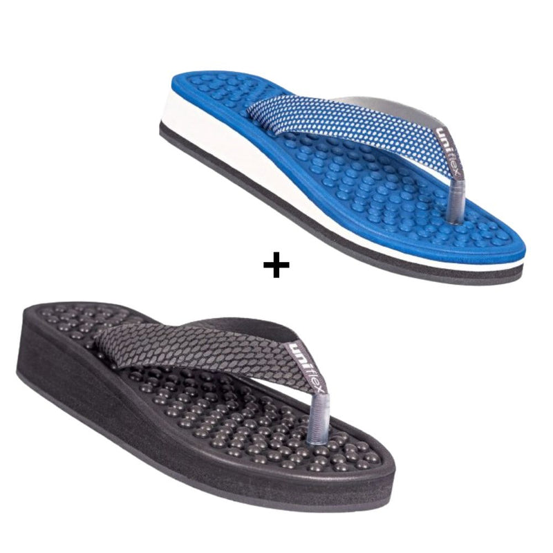 [COMPRE 1 LEVE 2] Chinelo Ortopédico Massageador Feminino - Uniflex