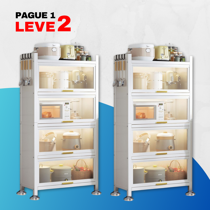 [PAGUE 1 LEVE 2] Armário de Aço Multifuncional -  Metalux