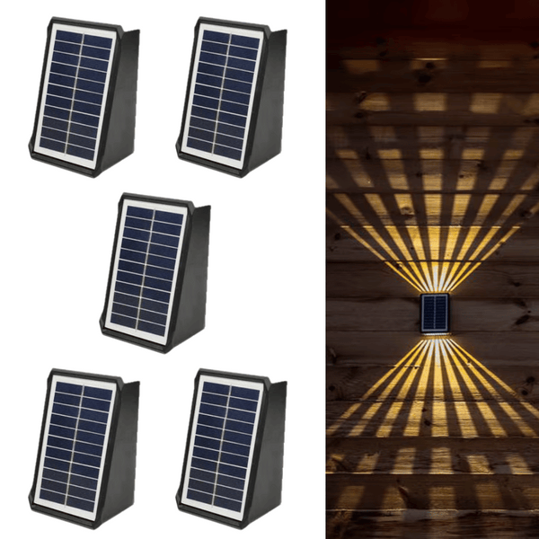 Luminária Solar de Parede com LED Solux + Frete Grátis Só Hoje!