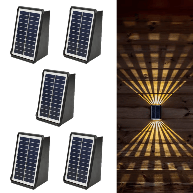 Luminária Solar de Parede com LED Solux + Frete Grátis Só Hoje!
