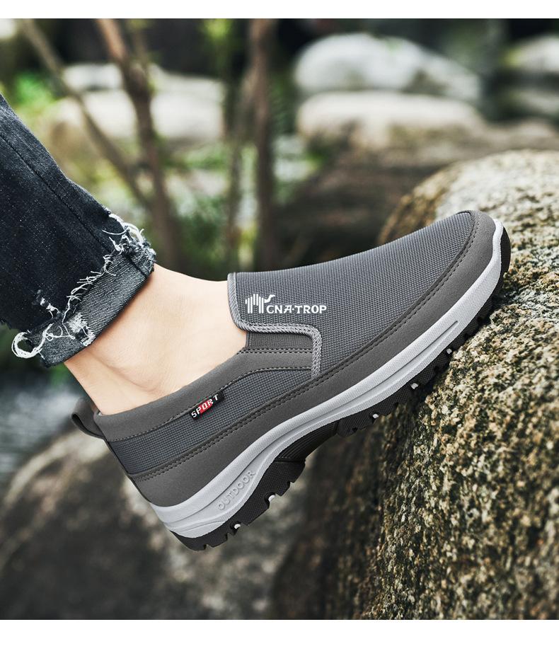 Tênis Mocassim Ortopédico Antiderrapante Masculino - ConfortoPlus