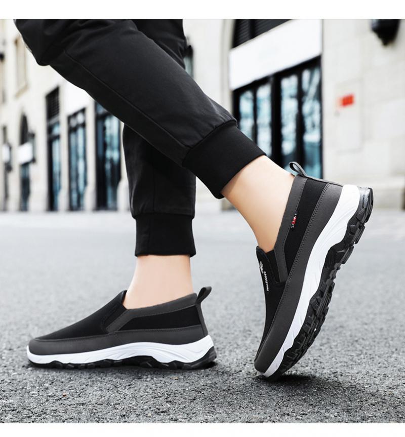 Tênis Mocassim Ortopédico Antiderrapante Masculino - ConfortoPlus