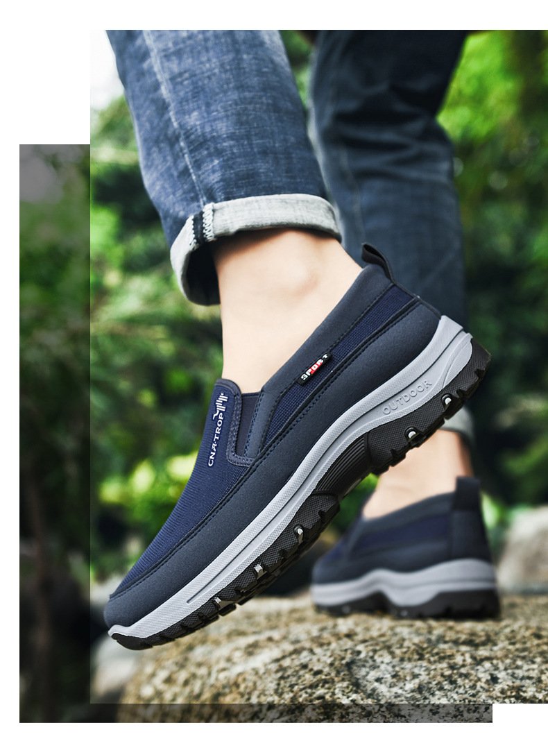 Tênis Mocassim Ortopédico Antiderrapante Masculino - ConfortoPlus
