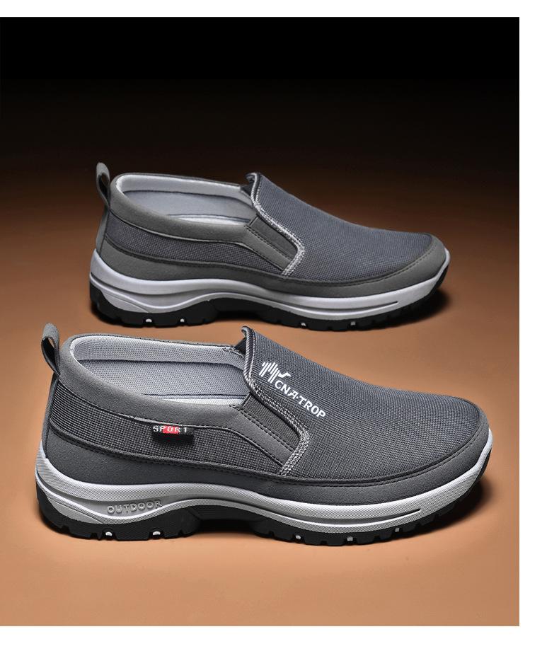 Tênis Mocassim Ortopédico Antiderrapante Masculino - ConfortoPlus
