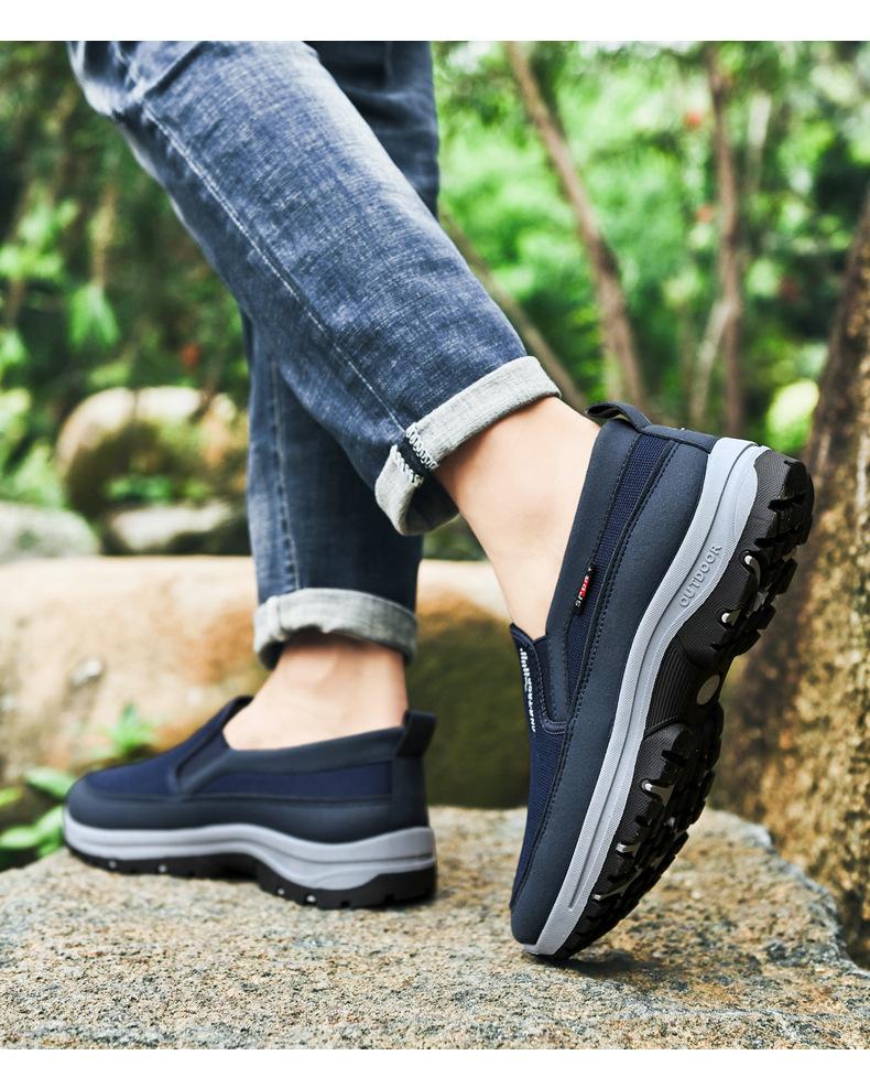 Tênis Mocassim Ortopédico Antiderrapante Masculino - ConfortoPlus