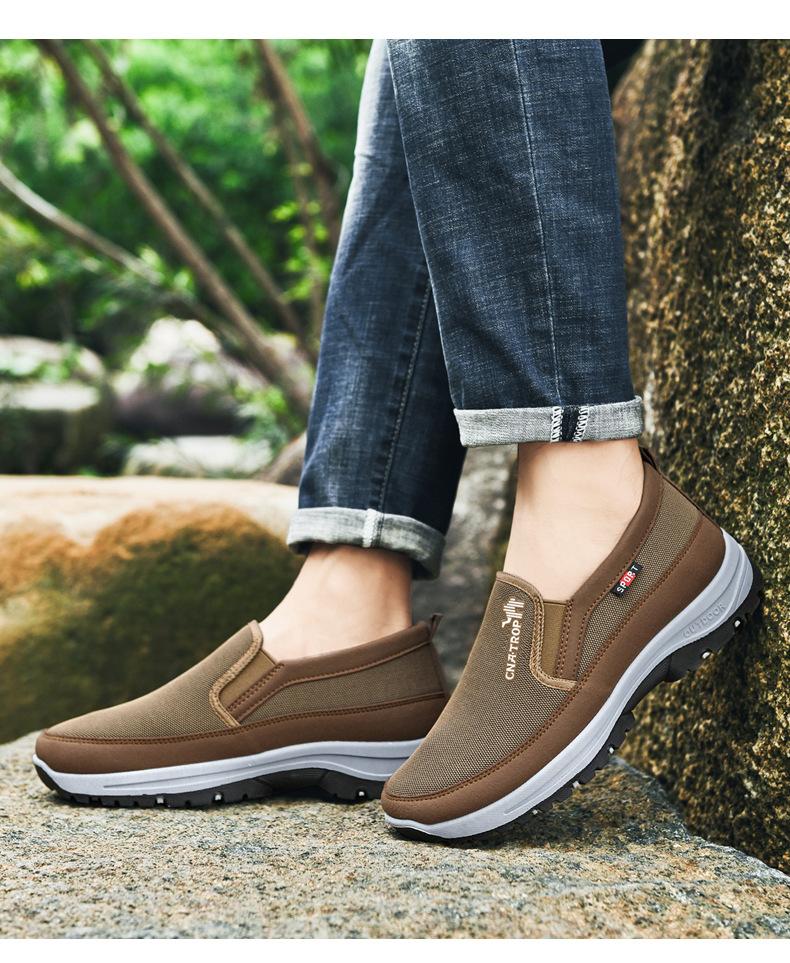 Tênis Mocassim Ortopédico Antiderrapante Masculino - ConfortoPlus