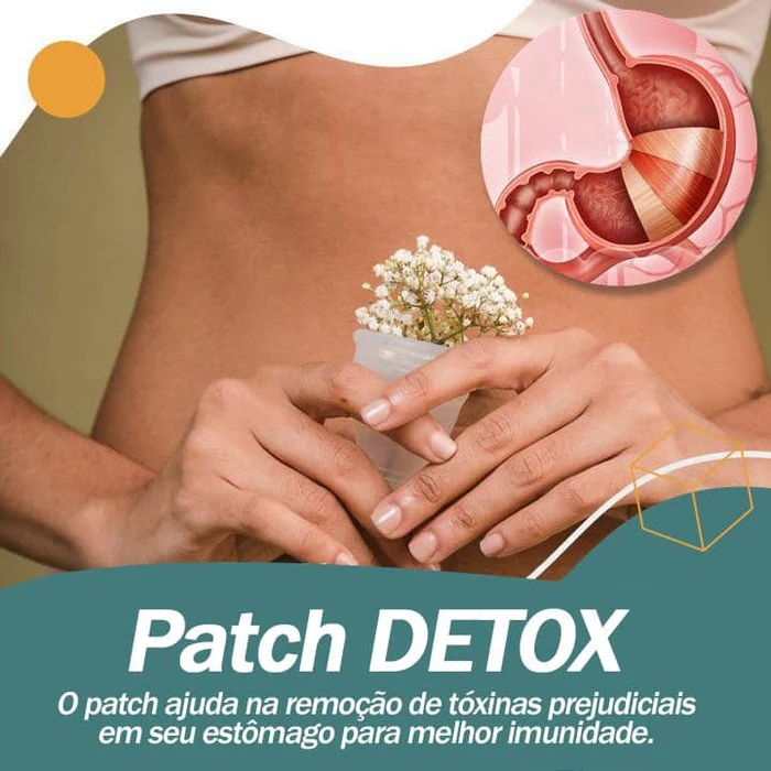Adesivo Detox Para Redução de Gordura - DPatch